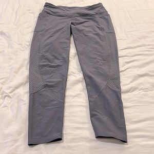 Victoria sport  high rise legging total knockout tight large gray purple